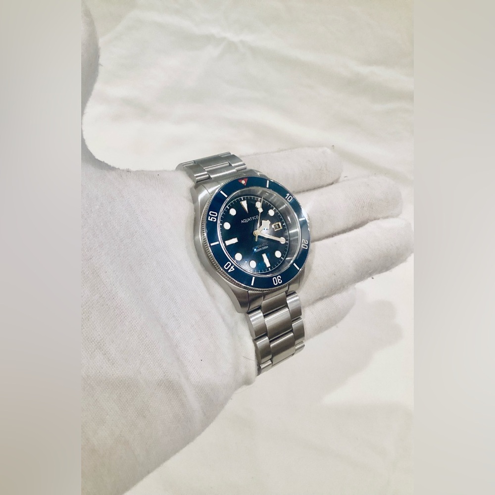 Aquatico Sea Star V2 Automatic 42mm Black Dial 300m Dive Watch - Picture 15 of 16